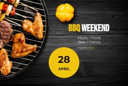 Bbq Weekend - Site Template