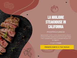 La Migliore Steak House - Tema WordPress Reattivo