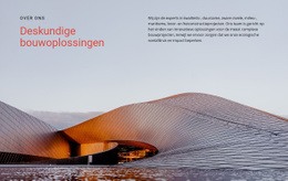 Modernistische Architectuur - HTML Builder Drag And Drop