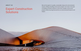 Modernist Architecture - Simple Website Template