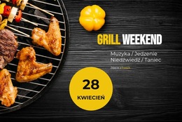 Weekend Grillowy - Premium Szablon Joomla