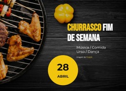 Fim De Semana De Churrasco - Melhor Modelo CSS