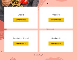 Vlastní Písma, Barvy A Grafika Pro Naše Pestré Menu