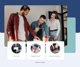 A Full-Service Creative Agency One Page Template