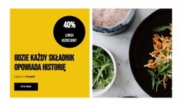 Zniżka Na Lunch Biznesowy - Szablony Online