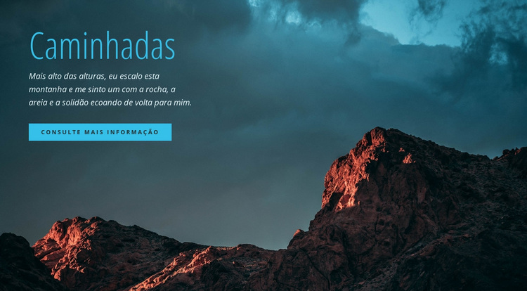 Caminhadas guiadas Tema WordPress