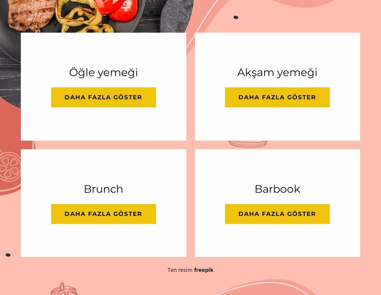 Zengin Menümüz Joomla Şablonu