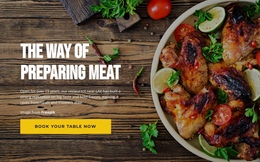 Awesome Website Builder Software For Meat Preparation Methods