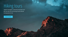 Guided Hiking Trips - Ready To Use WordPress Theme