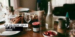 Připravte Si Chutné Jídlo – Profesionální Šablona Webu