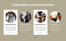 Fallstudien - HTML5 Website Builder