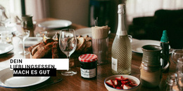 Bereiten Sie Leckeres Essen Zu – Benutzerdefiniertes WordPress-Theme