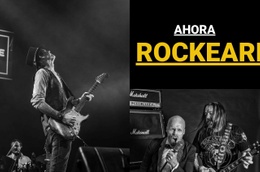 La Música Rock - Inspiración Para El Diseño De Sitios Web