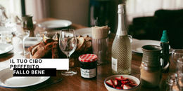 Prepara Del Cibo Delizioso - Download Del Modello HTML