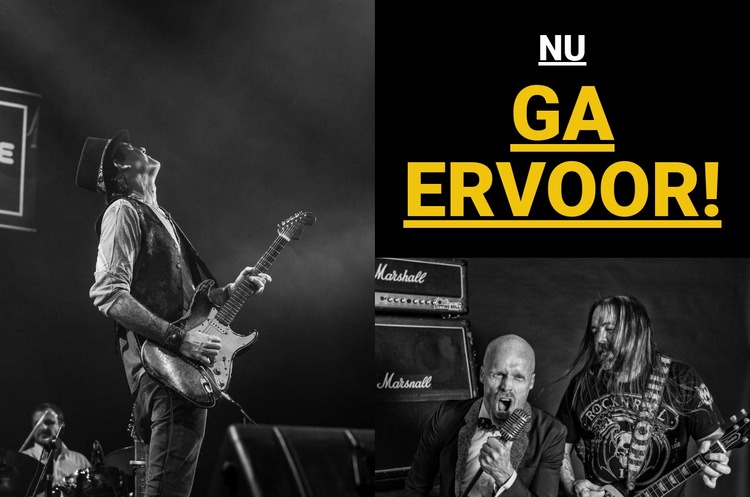 Rock muziek Bestemmingspagina