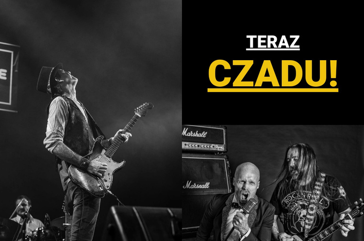 Muzyka rockowa Motyw WordPress