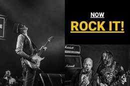 Rockmusik - HTML Website Builder