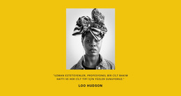 Moda Yorumları Web Sitesi Şablonu