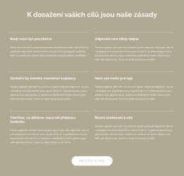 Globální Obchodní Poradenství Pro Dynamický Svět – Responzivní HTML5 Šablona