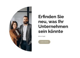 Unser Schwerpunkt Liegt Auf Beratungs- Und Schulungsdienstleistungen - Kostenlose Website-Vorlage