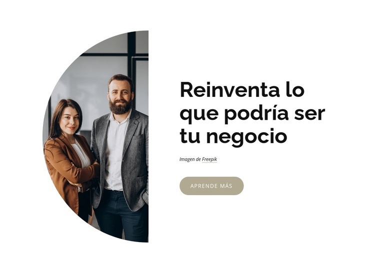 Nos enfocamos en servicios de consultoría y capacitación. Plantillas de creación de sitios web