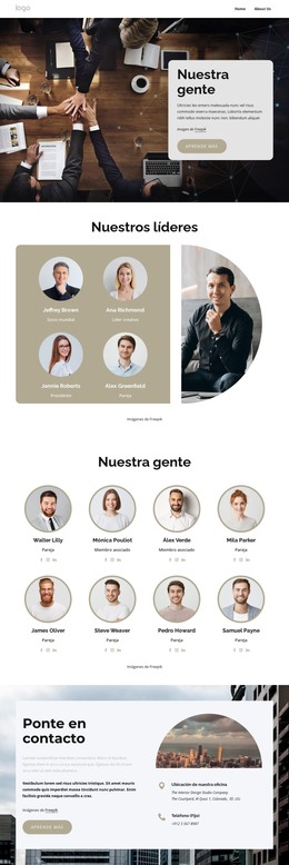 Creemos Que Nuestra Gente Merece Recompensas: Plantilla HTML5 Adaptable