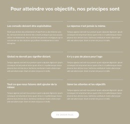 Thème HTML5 Pour Conseil Aux Entreprises Global Pour Un Monde Dynamique