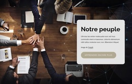 Équipe Exécutive - Thème De Site Web Prêt