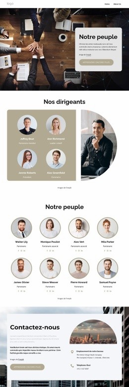 Nous Pensons Que Nos Collaborateurs Méritent Des Récompenses - Page De Destination Personnalisée