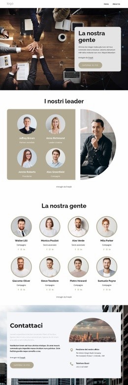 Crediamo Che Le Nostre Persone Meritino Ricompense - Design Moderno Del Sito