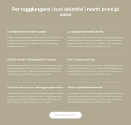 Consulenza Aziendale Globale Per Un Mondo Dinamico - Modello HTML5 Reattivo