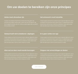 CSS-Menu Voor Wereldwijd Bedrijfsadvies Voor Een Dynamische Wereld