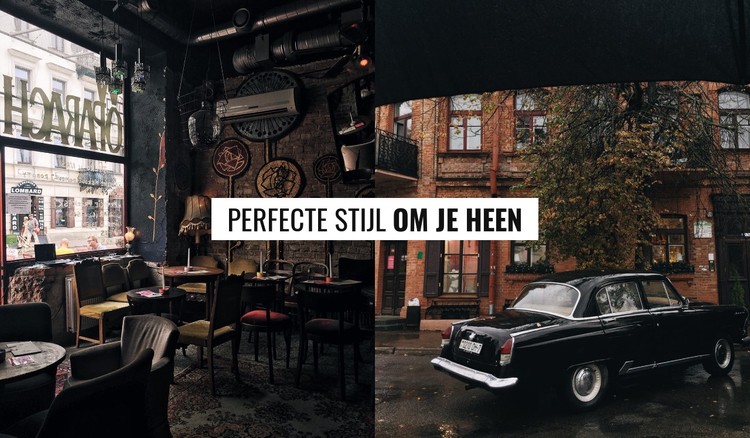 Perfecte stijl om je heen CSS-sjabloon