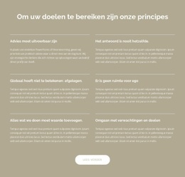 HTML5-Thema Voor Wereldwijd Bedrijfsadvies Voor Een Dynamische Wereld