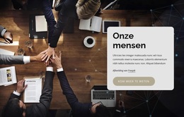 Uitvoerend Team - Klaar Websitethema