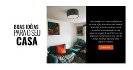 Design De Site Incrível Para Design De Móveis Personalizados