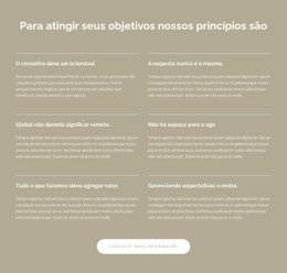 Menu CSS Para Consultoria De Negócios Globais Para Um Mundo Dinâmico