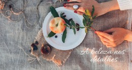 Modelo HTML5 Exclusivo Para Comida Criativa