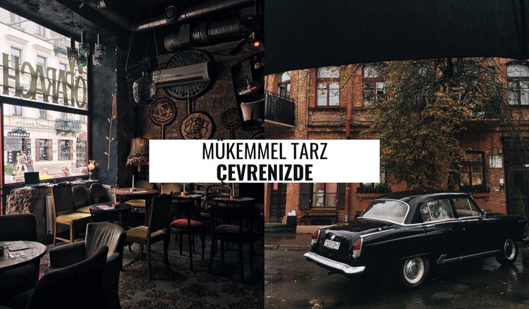 Çevrenizdeki mükemmel tarz CSS Şablonu