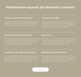 Dinamik Bir Dünya Için Küresel Iş Danışmanlığı Için HTML5 Teması