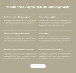 Dinamik Bir Dünya Için Küresel Iş Danışmanlığı - Web Sitesi Oluşturucu