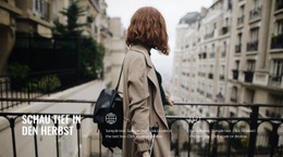 Schau Tief In Den Herbst Hinein - Website-Design