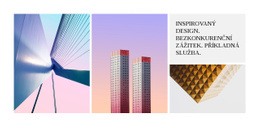 Architektonický Design A Nápady – Šablona HTML A CSS