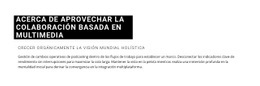 Encabezado Y Texto Oscuros - Creador De Sitios Web Moderno