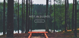 Rest In Silence And Solitude - Free Download Joomla Template