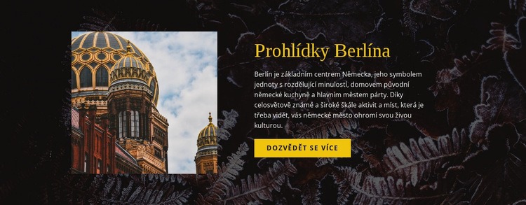Prohlídky Berlína Šablona webové stránky