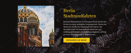 Berlin Stadtrundfahrten - Bootstrap-Vorlage