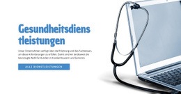 Gesundheitsdienstleistungen - Layoutvarianten