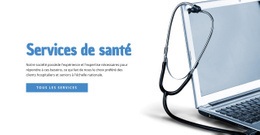 Services De Santé Conception De Sites Web