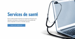 Services De Santé - Page De Destination